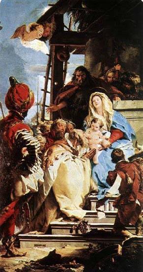 Giovanni Battista Tiepolo Adoration of the Magi oil painting picture